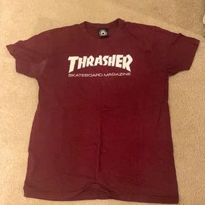 Burgundy Thrasher T-shirt